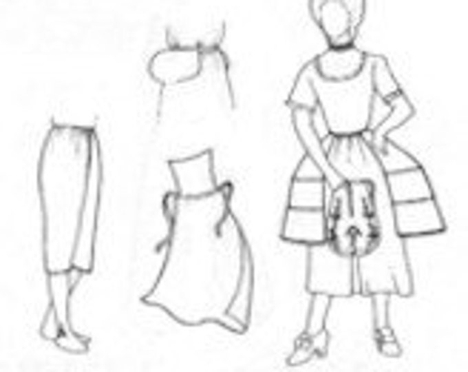 CWSSM07 1790 1825 the Old Greatcoat Sewing Pattern by Country Wives Etsy