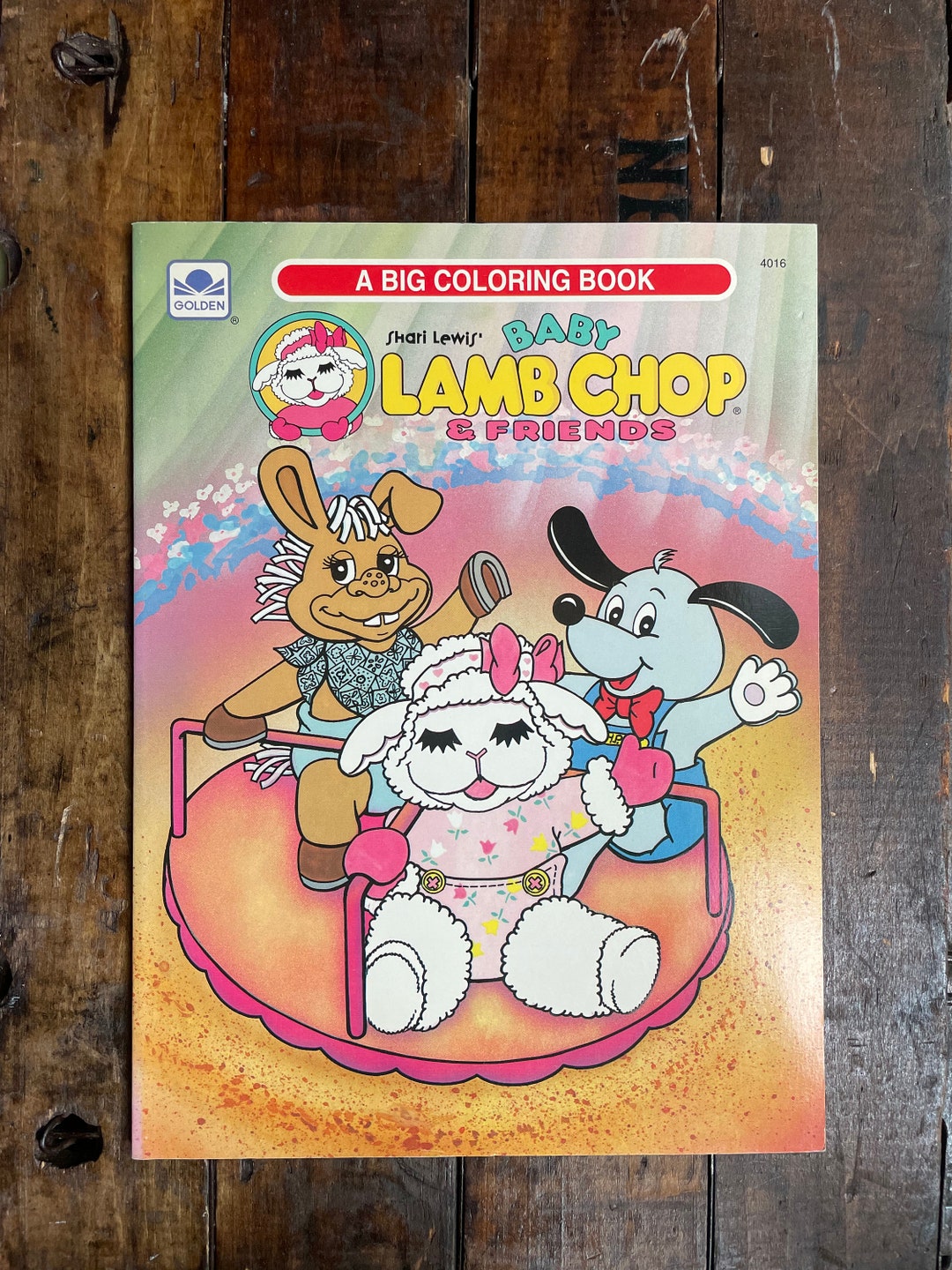 NOS Baby Lamb Chop & Friends Coloring Book Shari Lewis - Etsy