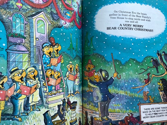 The Bears Activity Book By Stan Jan Berenstain Vintage1979 Unused Games Crafts Mazes Recipes Stories And Lots Lots More - 