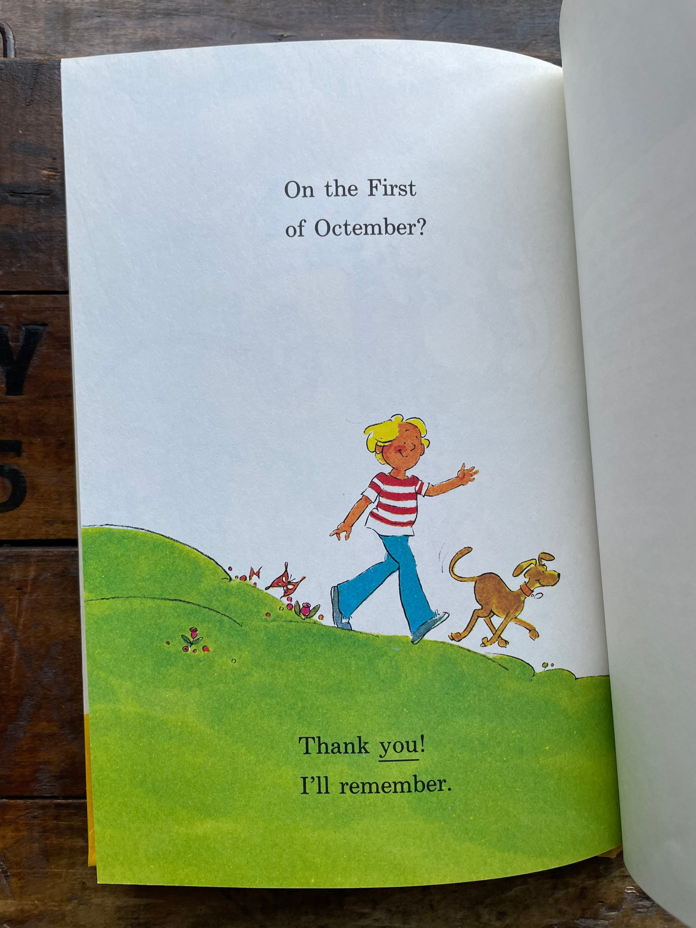 Please Try To Remember The First Of Octember! by Theo