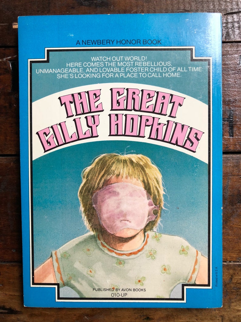 The Great Gilly Hopkins by Katherine Paterson Vintage Etsy