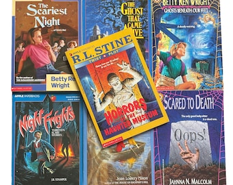 Apple Paperbacks, Choose From 7 Scary Titles ~ Vintage 1970's-90's ~ Apple Chillers, Twist a Plot, Ghosts, R.L. Stine