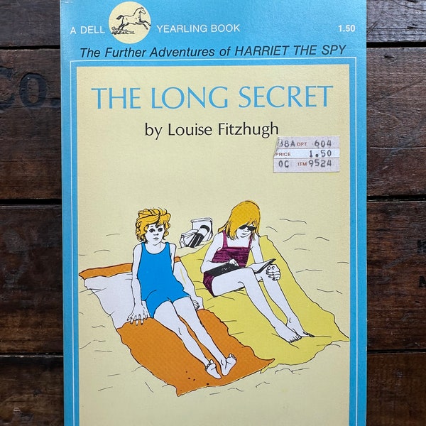 The Long Secret by Louise Fitzhugh ~ Dell Yearling Paperback ~ Vintage 1979 ~ The Further Adventures of Harriet The Spy ~ Unread