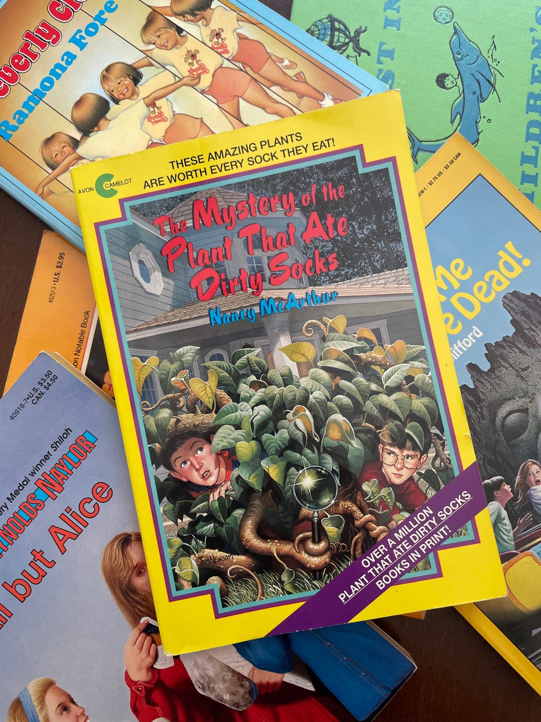 The Mystery of the Plant That Ate Dirty Socks by Nancy Mcarthur Avon