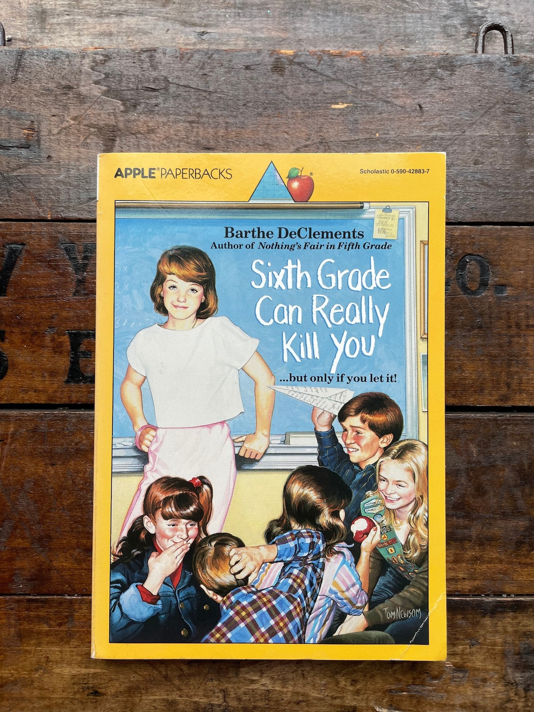 Sixth grade can really kill you by barthe declements vintage apple