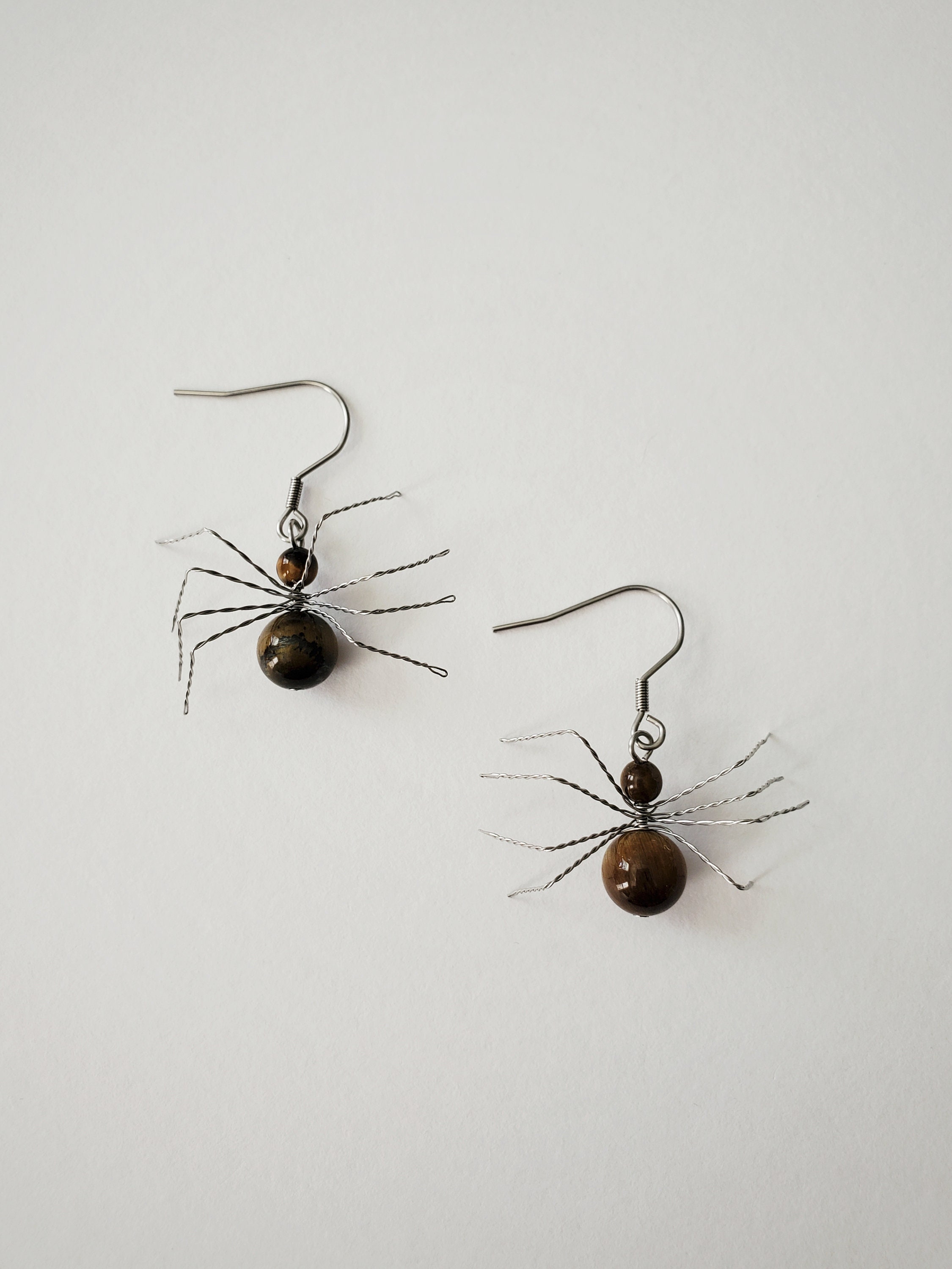 Wire Wrapped Spiders 