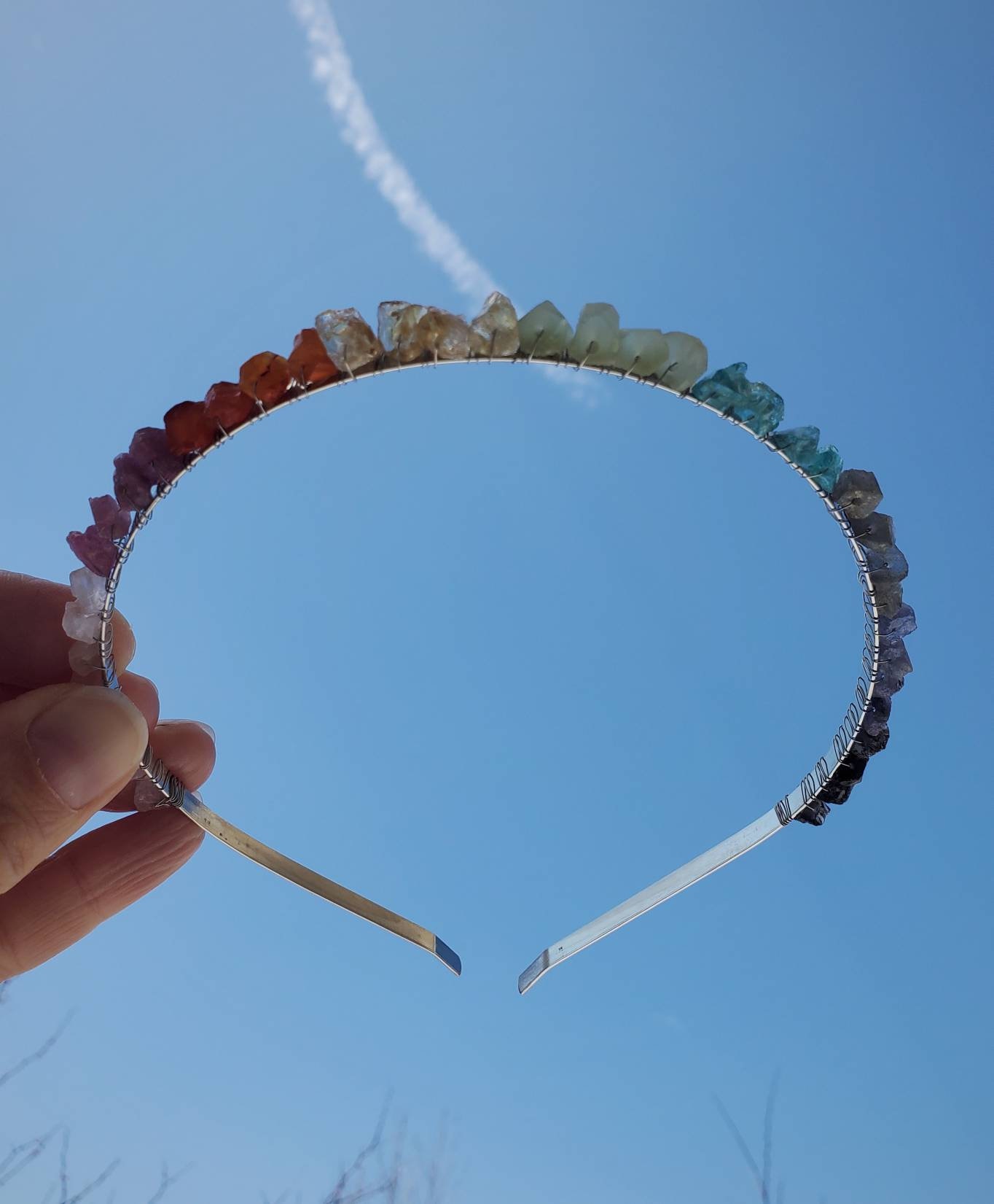 Gemstone Headband - Etsy display picture 1