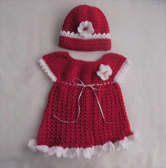 red sweater dress baby