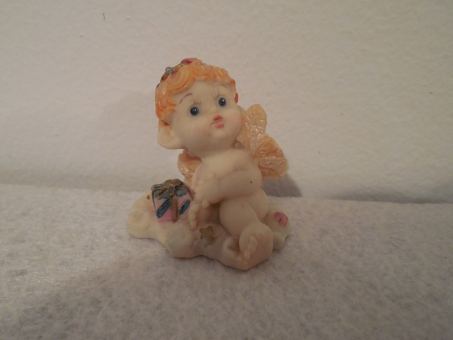 4 Miniature Angel Figurine Cherub Knick Knack Angel Cherub Etsy