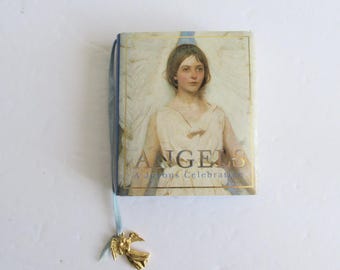 Angel book, A Joyous Celebration Angel Book, Miniature angel book, angel gift, angel decoration, angel gift, cherub gift, story about angels