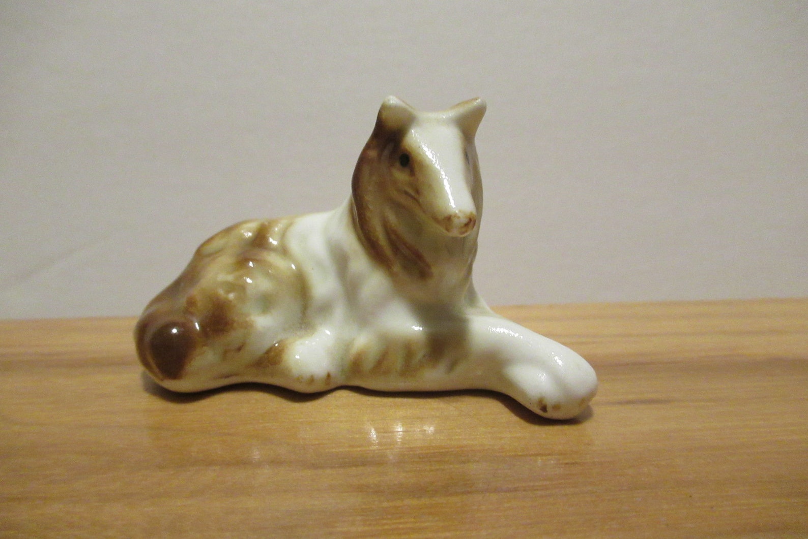 Set of 3 Ceramic Collies Porcelain Collie Dog Collie Dog | Etsy