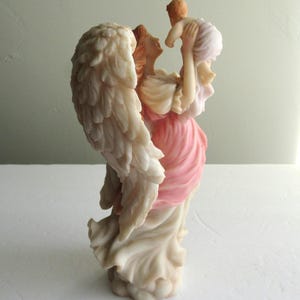 Seraphim Classics Angel, Mariah, Heavenly Joy, angel holding baby, Angel Figurine, 1995  #74109 seraphim angel, Roman Angel without box