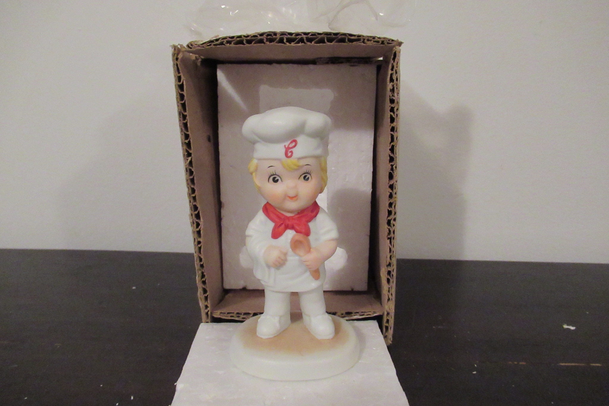 Campbell Soup Kids Chef Boy Figurine Bisque Porcelain 1993 - Etsy