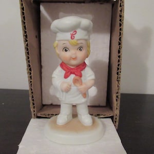 Campbell Soup Kids Chef Boy Figurine Bisque Porcelain 1993 - Etsy