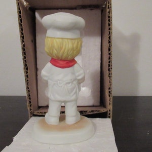 Campbell Soup Kids Chef Boy Figurine Bisque Porcelain 1993 - Etsy