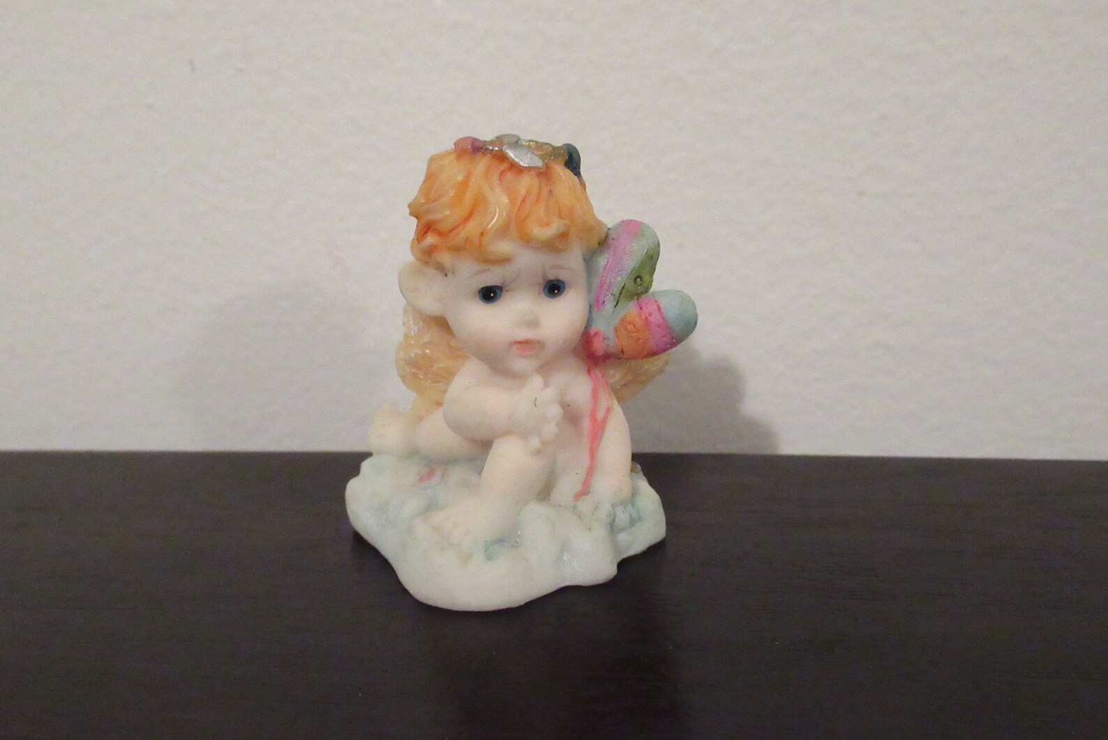 4 Miniature Angel Figurine Cherub Knick Knack Angel Cherub Etsy