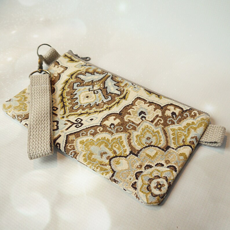 Gift for Women Pencil Pouch Fanny Pack Wristlet wallet Hip Bag Boho small Crossbody Bag Canvas Zipper Pouch Bridesmaid Gifts for Her
