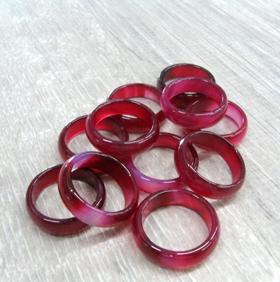 solid gemstone rings