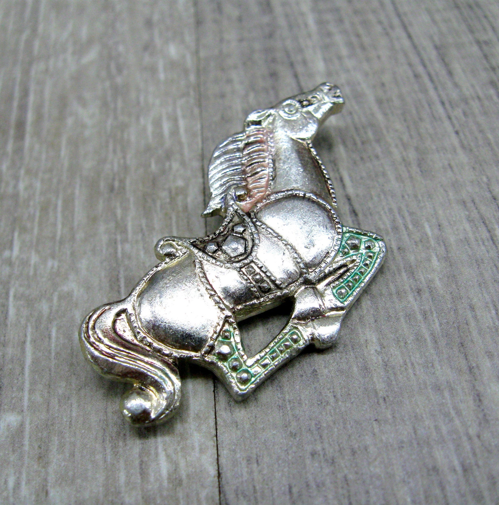 Vintage Silver Tone Horse Brooch Pin Horse Jewelry Horse Lover - Etsy ...