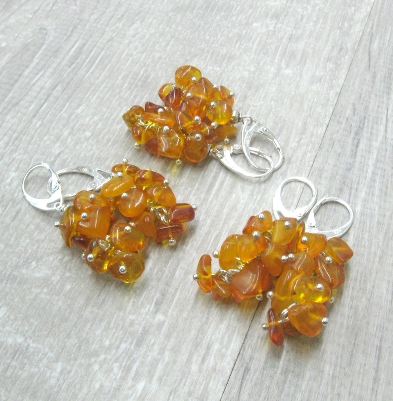Amber Earrings