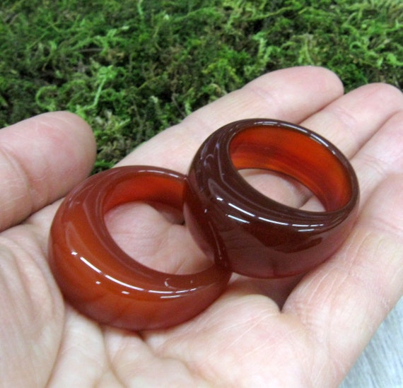 Solid Stone Rings