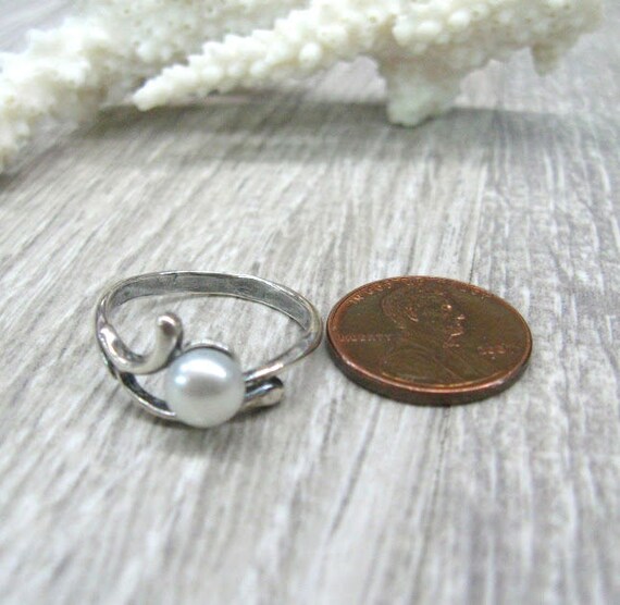 Petite Freshwater pearl rings affordable pearl je… - image 8