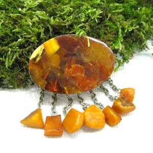 Natural Baltic Amber Antique Brooch 20 gr Old Honey Butterscotch wax amber Oval brooch pin USSR vintage 70s jewelry unique gift Bernstein