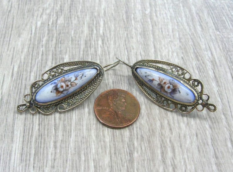 Antique Wedding Jewelry Collector's Gift Vintage Enameled Etsy
