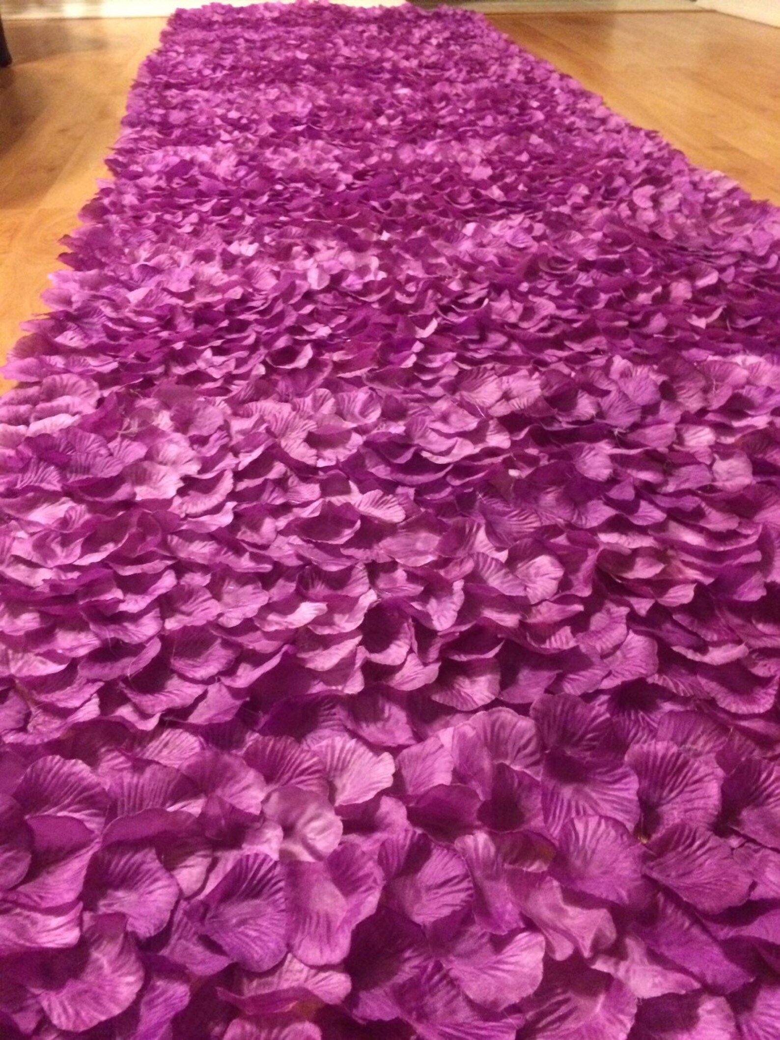 Purple Wedding Aisle Runner Custom Made Etsy