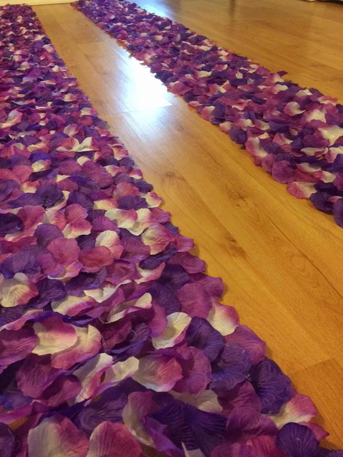 Purple wedding aisle runner border custom Etsy