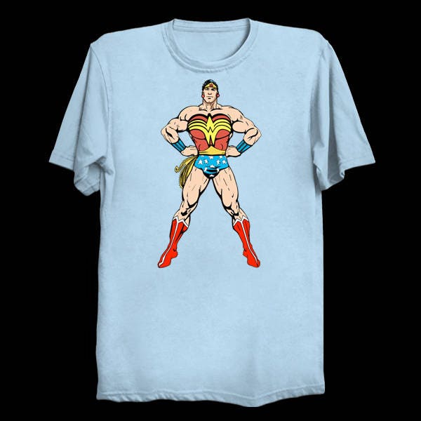 It's No Wonder Superman Wonder Women T 