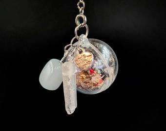 Witches Ball Bauble Pendant Spell Charmed Sphere