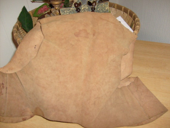 antique LASSOEM BILL VEST childs size 4 leather k… - image 2