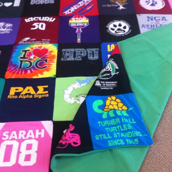 T Shirt Blanket Etsy