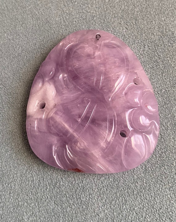 Vintage Lavender Jade Pendant