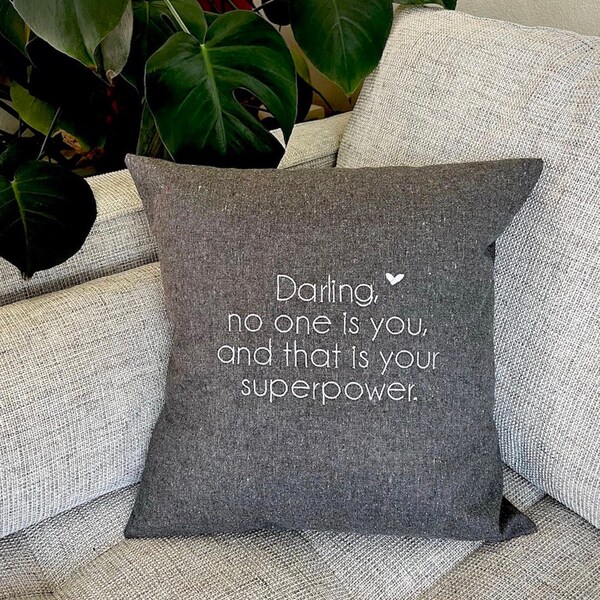 Darling Pillow Etsy