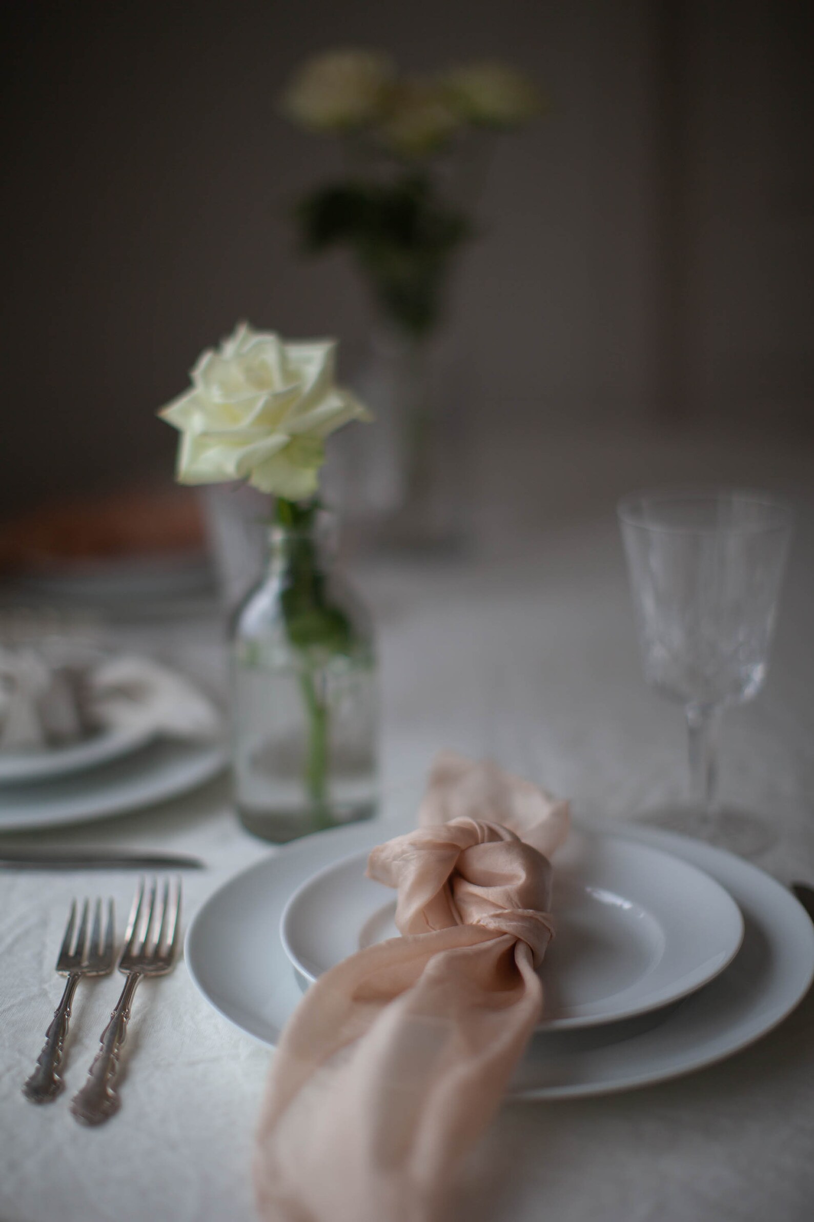 Silk Wedding Napkins Hand Dyed Tableware Boho Intimate Wedding Etsy