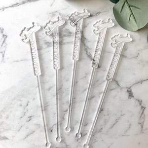 Custom Logo Drink Stirrers | Personalized Wedding Decor | Corporate Brand Logo | wholesale drink mixer | Bulk stir stick | swizzle stick image 15