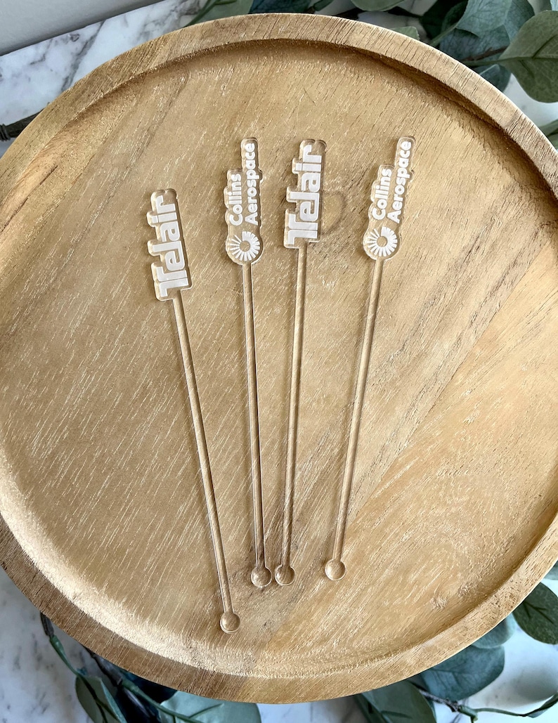Custom Logo Drink Stirrers | Personalized Wedding Decor | Corporate Brand Logo | wholesale drink mixer | Bulk stir stick | swizzle stick image 17