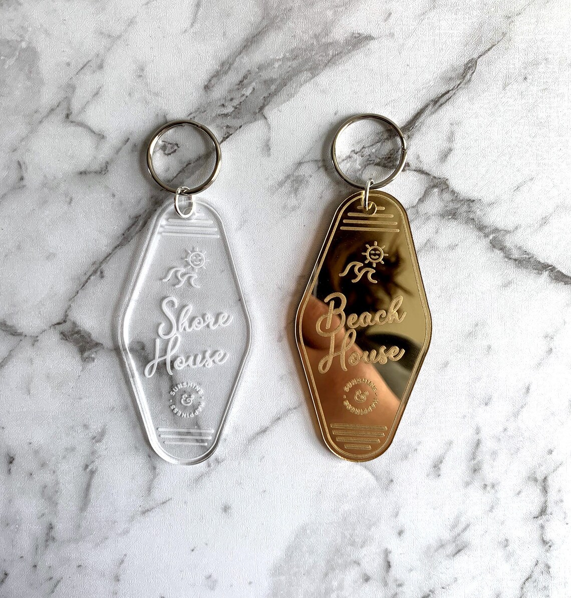 Custom House Keychain Motel keychain Mountain House Lake Etsy