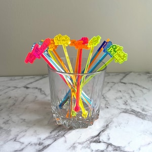 Custom Logo Drink Stirrers | Personalized Wedding Decor | Corporate Brand Logo | wholesale drink mixer | Bulk stir stick | swizzle stick image 20