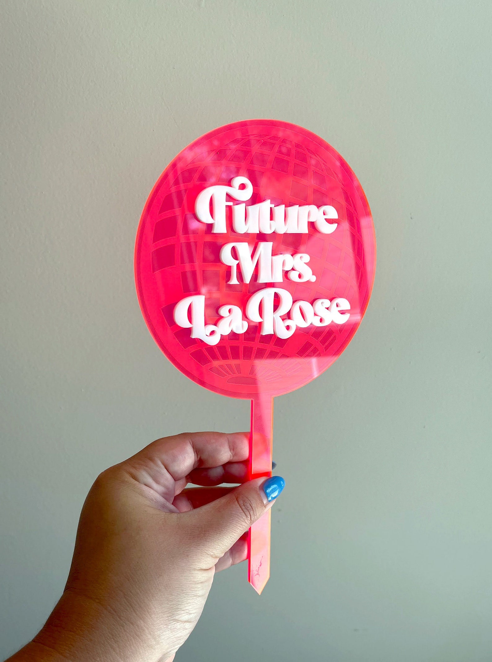 Photo Booth Topper Custom Disco Cake Topper | Photobooth Prop | Wedding Cake Topper ...