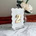 Wavy Custom Table Numbers / Colorful Wedding Decor / Disco Table ...