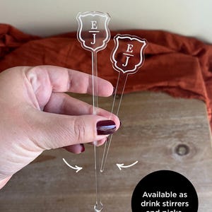 Custom Logo Drink Stirrers | Personalized Wedding Decor | Corporate Brand Logo | wholesale drink mixer | Bulk stir stick | swizzle stick image 7