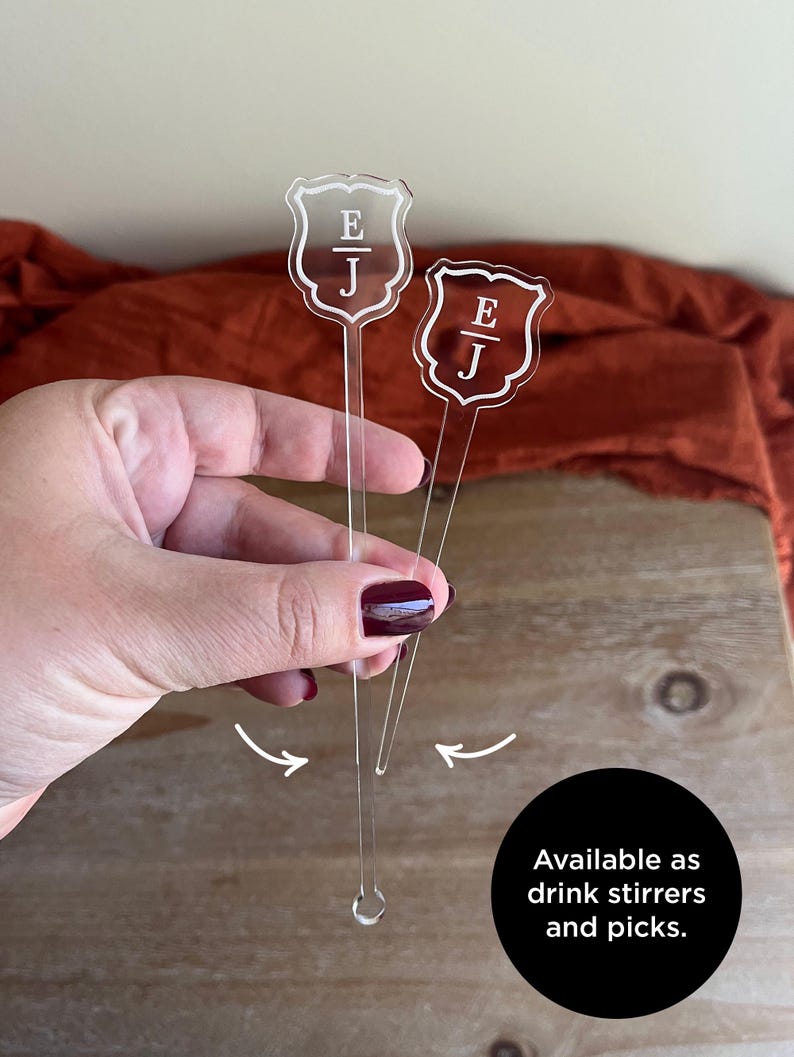 Custom Logo Drink Stirrers | Personalized Wedding Decor | Corporate Brand Logo | wholesale drink mixer | Bulk stir stick | swizzle stick image 7