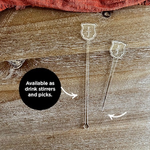 Custom Logo Drink Stirrers | Personalized Wedding Decor | Corporate Brand Logo | wholesale drink mixer | Bulk stir stick | swizzle stick image 16