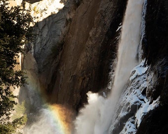 Yosemite Falls Rainbow