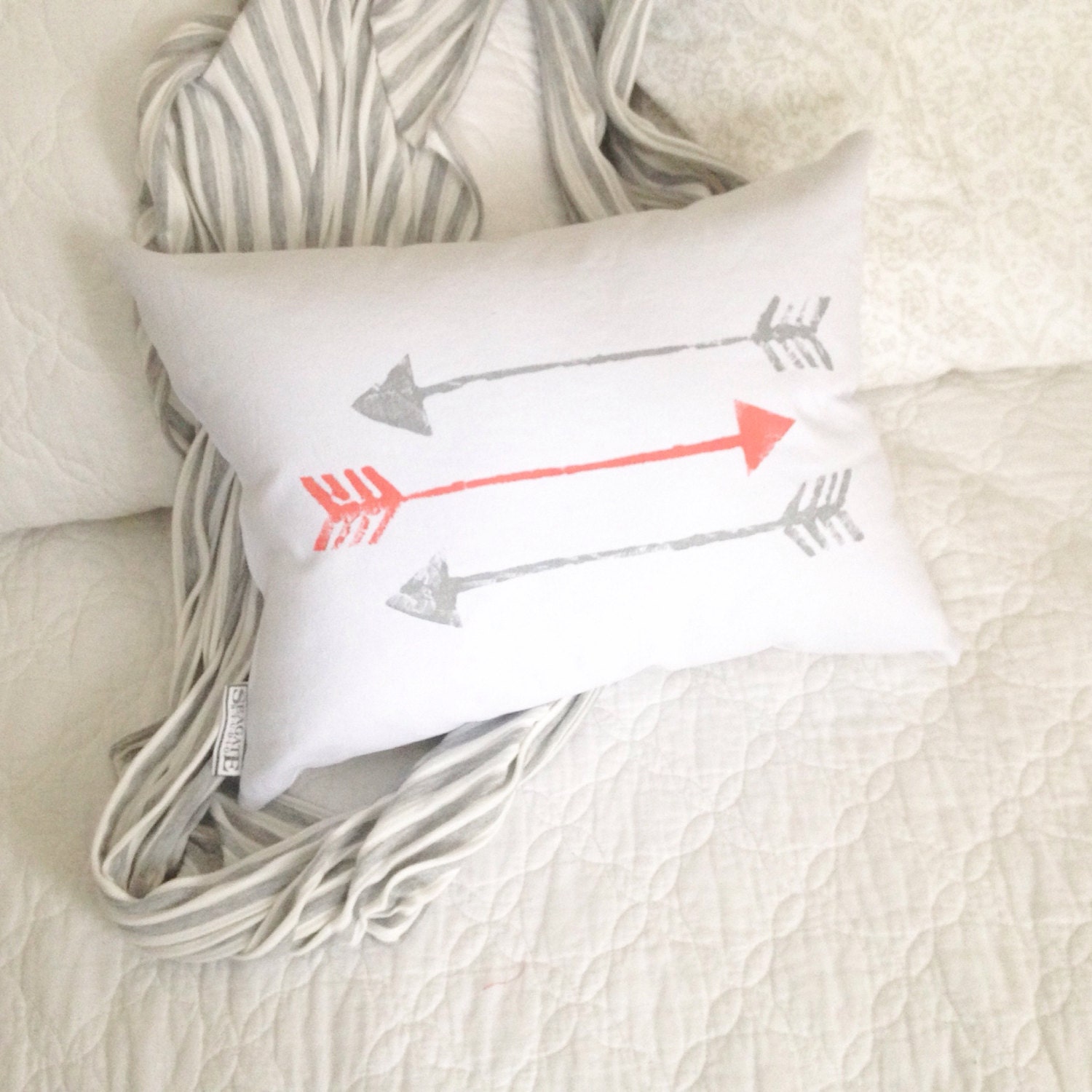 Arrow Pillow arrows pillow rustic arrow decor tribal arrow Etsy