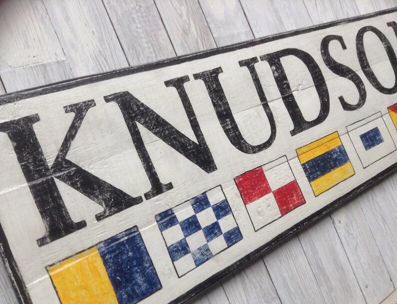 custom-nautical-flag-name-wooden-sign-personalized-nautical-etsy