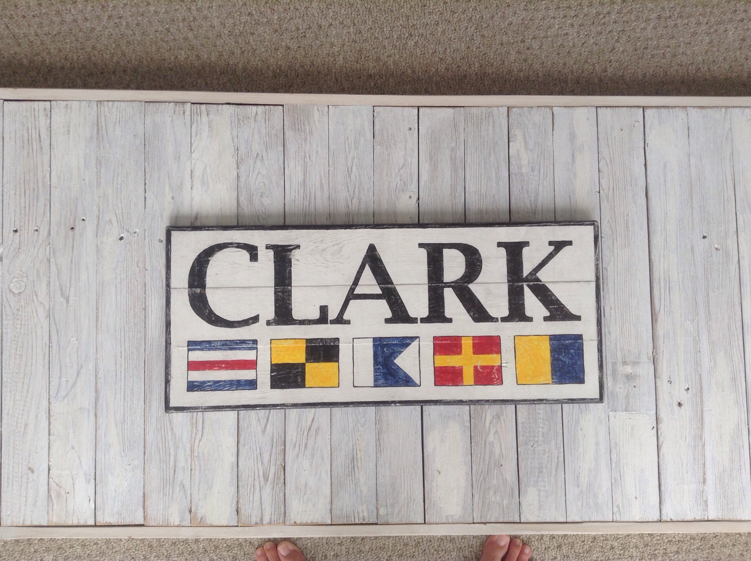 custom-nautical-flag-name-wooden-sign-personalized-nautical-etsy